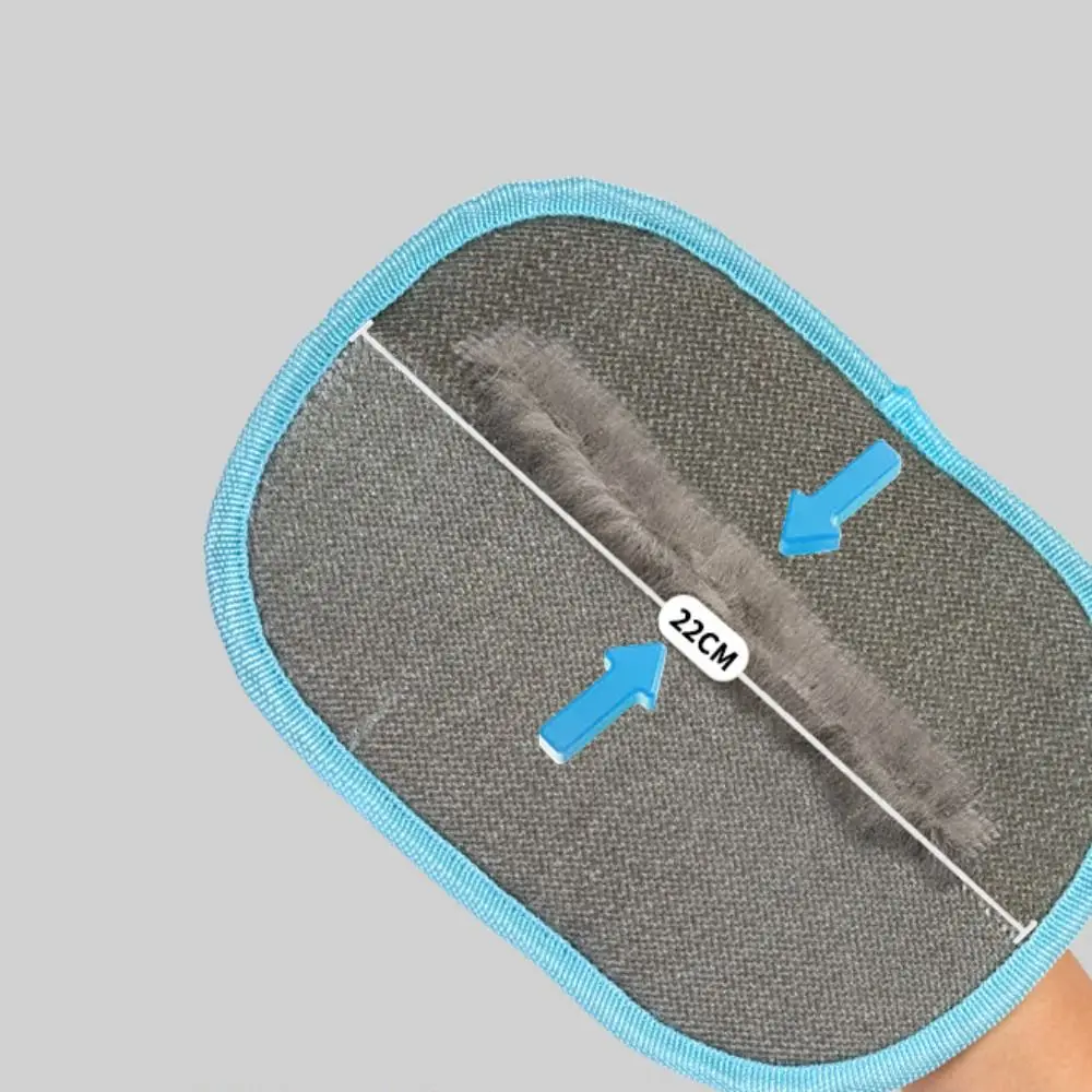 

Двусторонние перчатки для удаления шерсти домашних животных, моющиеся противоскользящие статические средства для удаления волос, многофункциональная сетчатая ткань, щетка для удаления шерсти домашних животных, домашняя