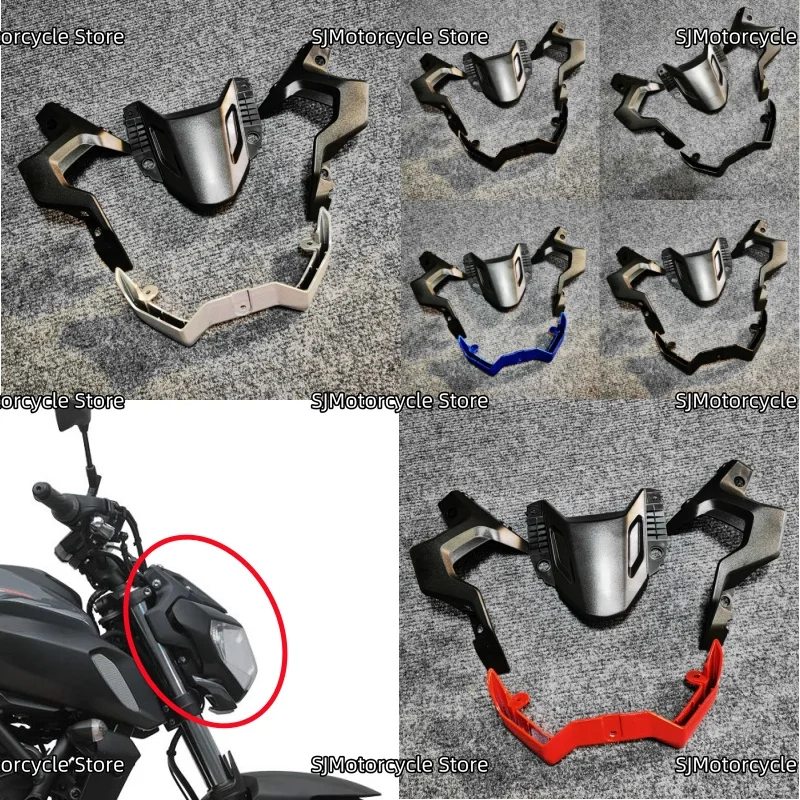 

Motorcycle Front Section Fairing Headlight Shroud Cover Front Upper Nose Hood Fit For YAMAHA MT07 MT-07 FZ07 FZ-07 2018-2020