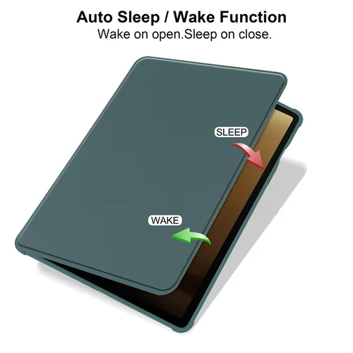 Imagen 2 del producto Para Samsung GalaxyTab S10 FE 10,9 pulgadas 2025 SM-X520 cubierta de rotación para Tab s9 fe 10,9 ""S9 11 pulgadas Funda con portalápices Funda