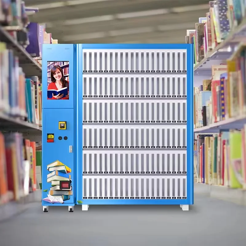 2025 Hot Sale Library School Books Vending Machine Locker Students Notebook Automatic Customized Vending Machine