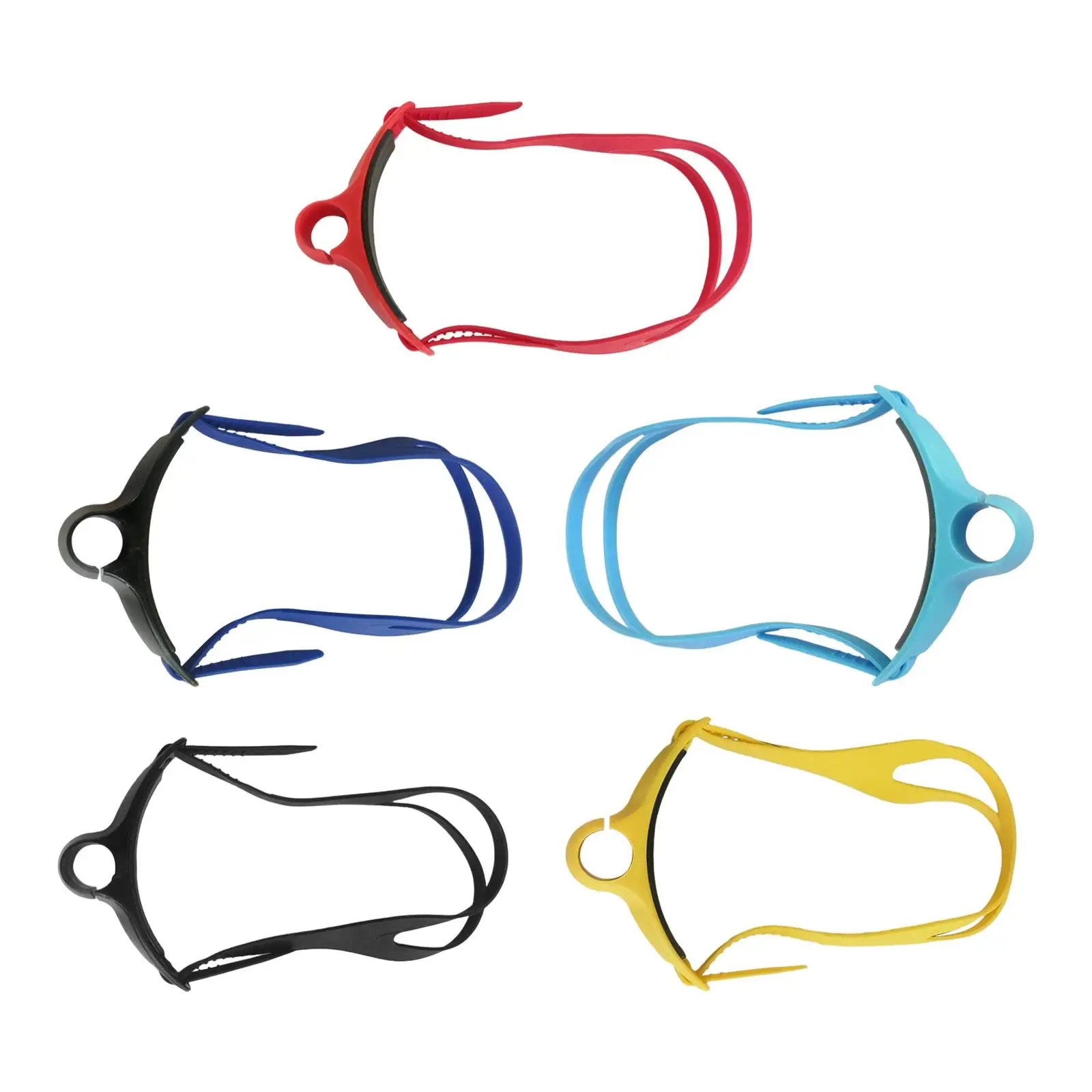 

Ремешок на голову для подводного плавания, повязка на голову для подводного плавания, тренировочное снаряжение, дыхательная трубка, фиксированные аксессуары для трубки