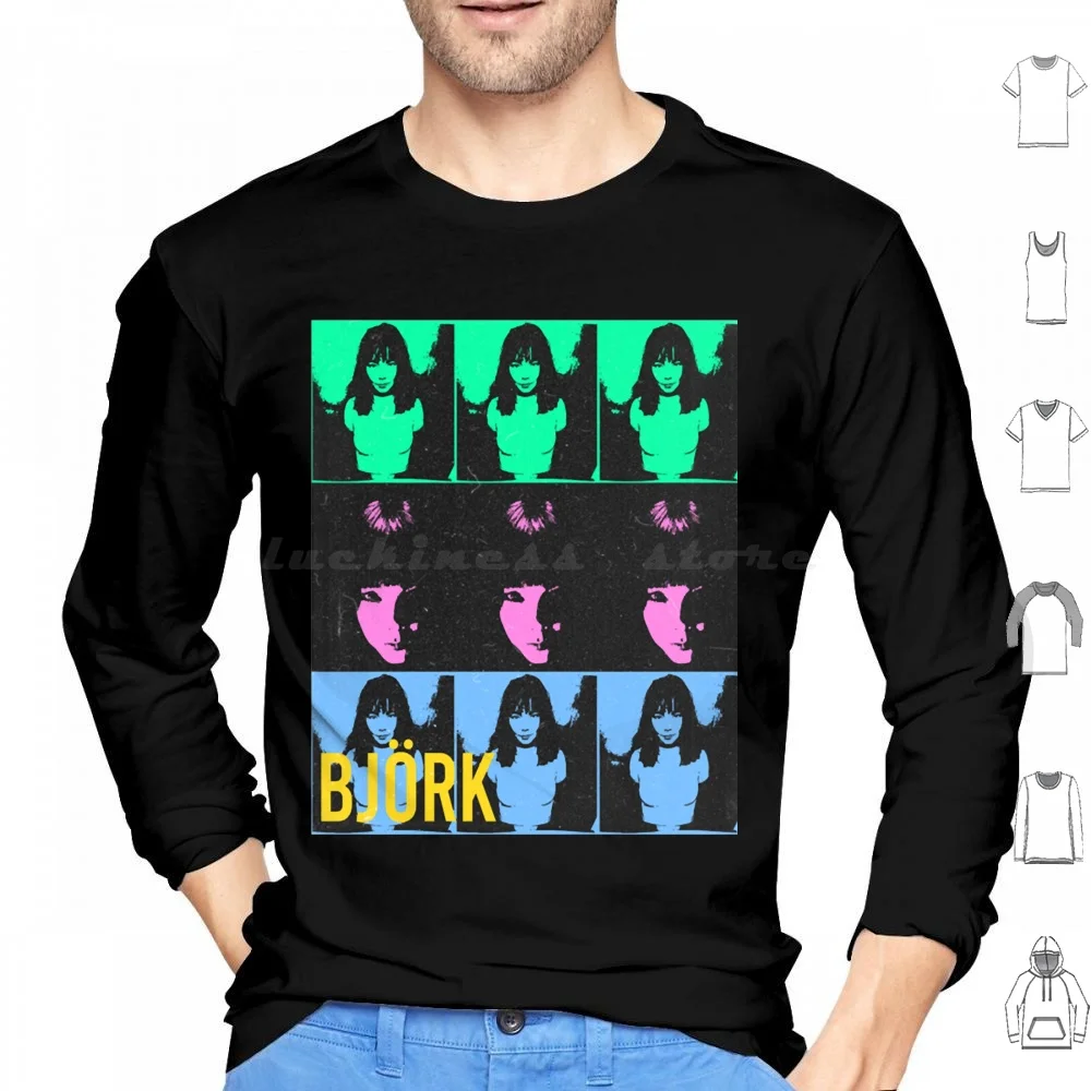 هدايا عيد الميلاد Bjork Pretty للرجال والنساء هوديي قطني بأكمام طويلة لعيد الميلاد Bjork Pretty للرجال والنساء Bjork Idea