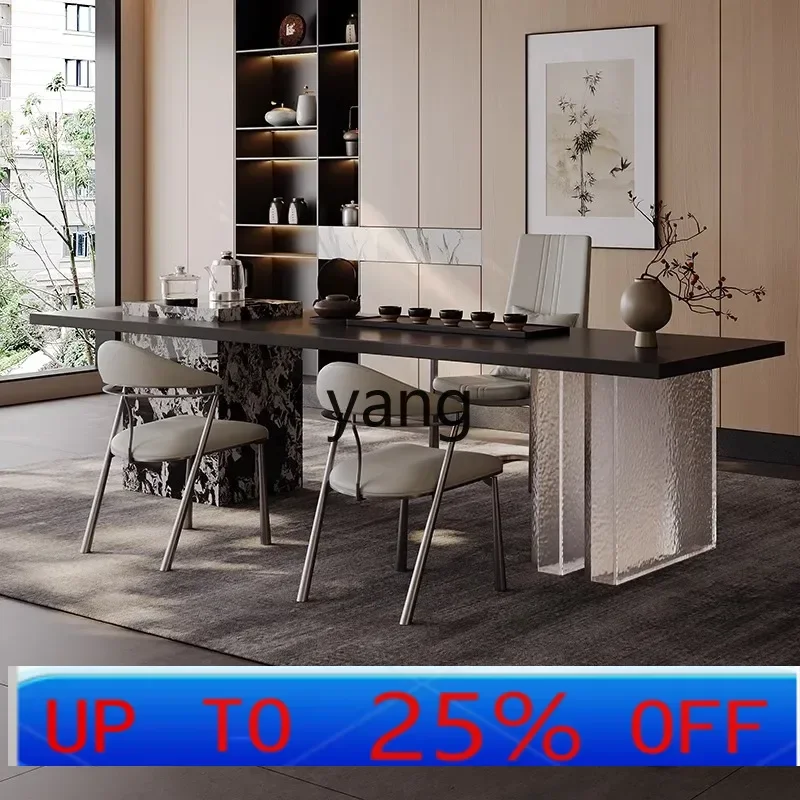 

LMM modern simple home tea table minimalist light luxury high-end tea table
