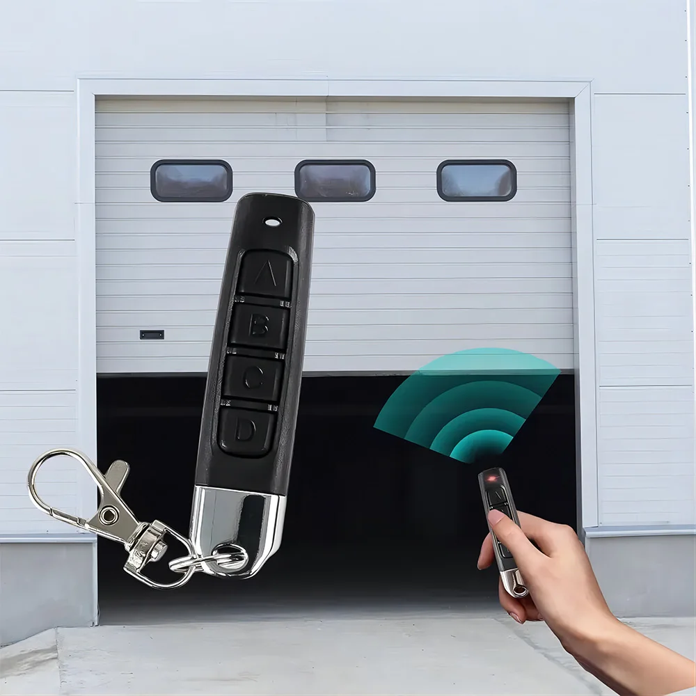 433MHz Remote Control Remote Control Duplicator Car Key Garage Door Gate Opener Universal Copy Garage Door