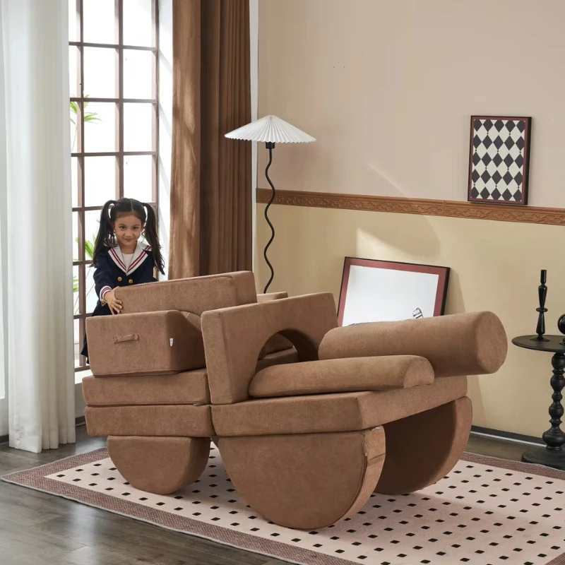 

children's play sofa Modular foam sofa children's play, rest, fortress