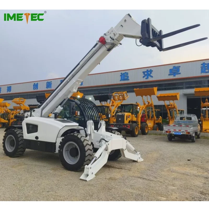 Mini-Teleskop-Gabelstapler-Telehandler Radlader 3Ton 4Ton Teleskoplader 4x4 mit CE