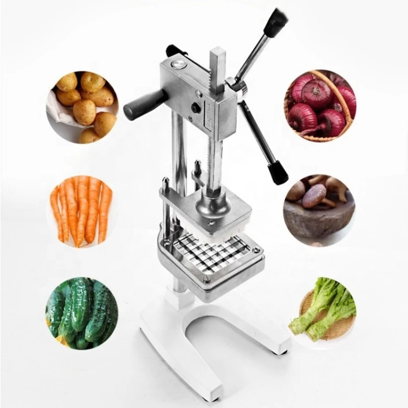 Home Use Manual domestic zig zag vertical potato peeler fry  cutter