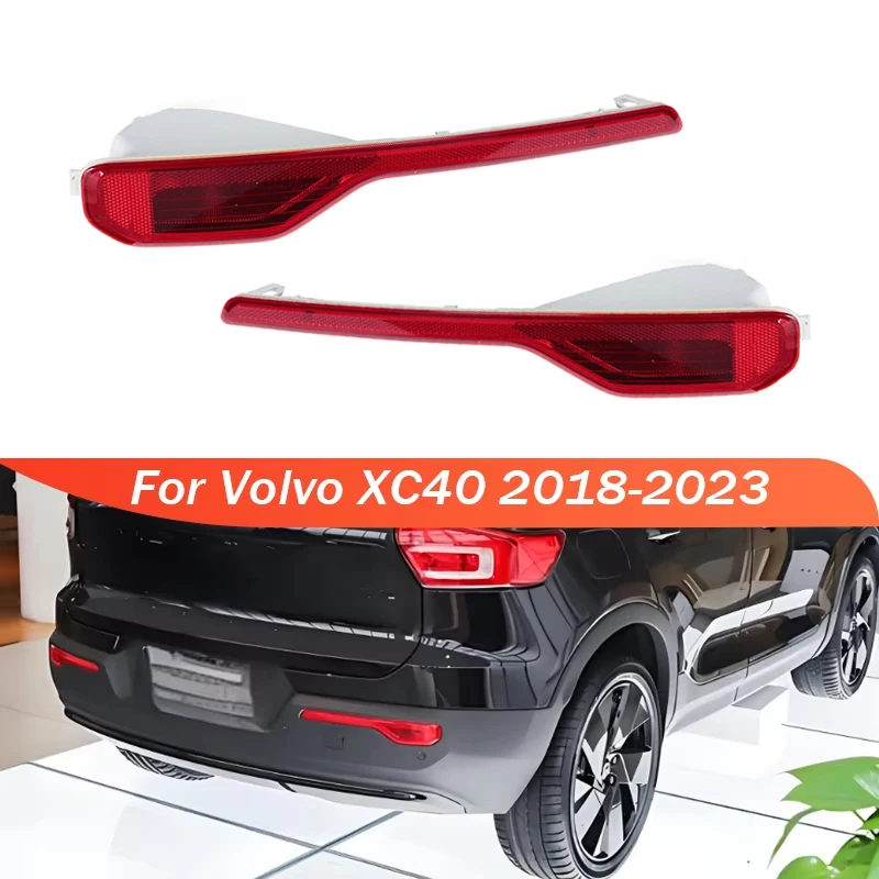 

Для Volvo XC40 2018 2019 2020 2021 2022 2023, отражатель заднего бампера, сигнальная лампа, стоп-сигнал 316556865 31656866