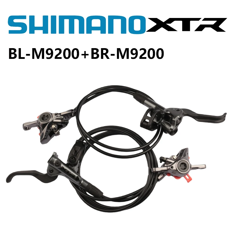 

Тормозные ручки Shimano XTR NEW M9200 Di2 12S для бездорожья, тормозные суппорты BL-M9200 с 2 поршнями, тормозные суппорты BR-M9200 для горного велосипеда, оригинальные.