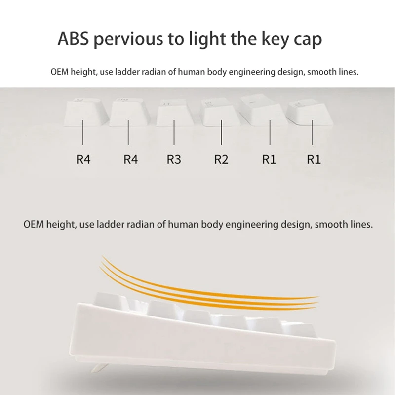 104 Purple Keys,Mechanical Keyboard Keycaps Game Keyboard Keys Wear Resistant No Oil Purple Keycaps for Keyboard,Purple