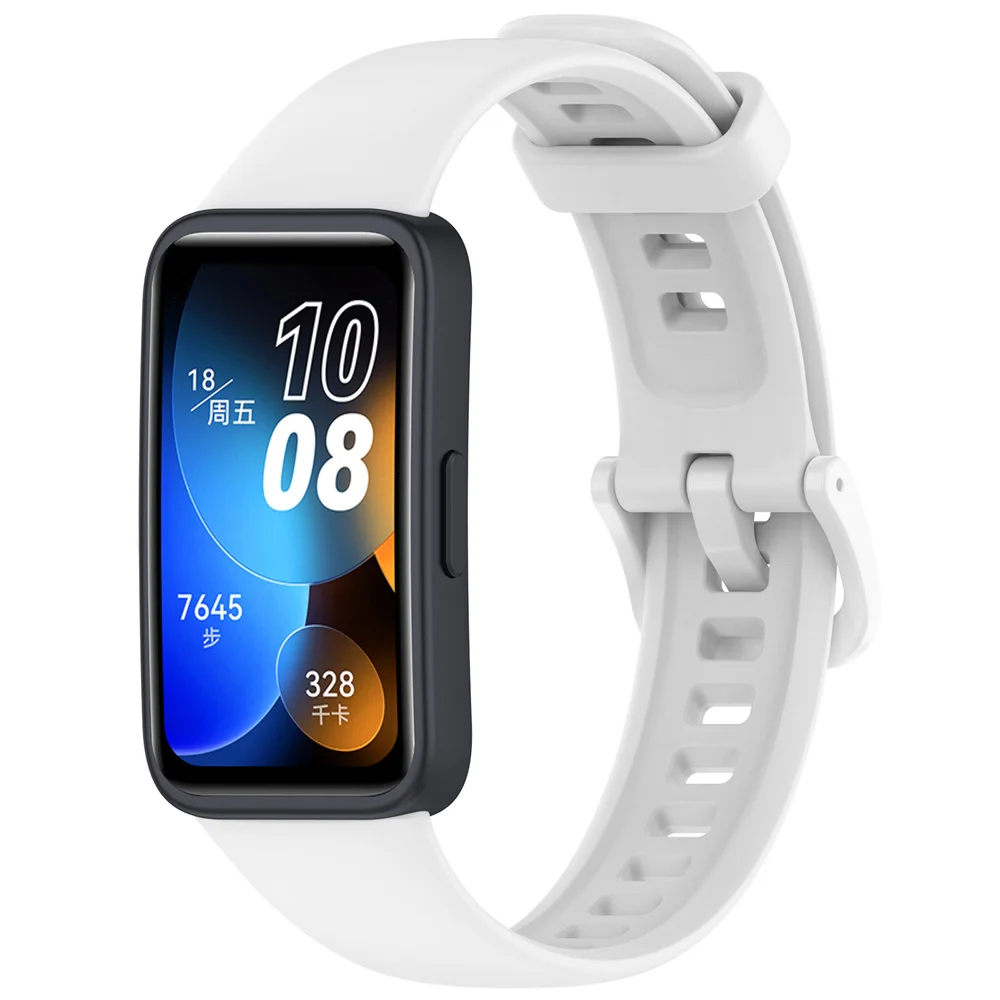 Gel Strap Stylish Durable Highly Functional Must-have Versatile Trendy Adjustable Strap Smartwatch Band 8 Comfortable