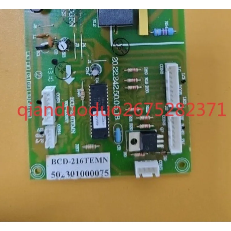 

Подходит для холодильников Midea BCD-216TEMN (N) BCD-215TEM 502301000075, компьютерная плата, основная плата.