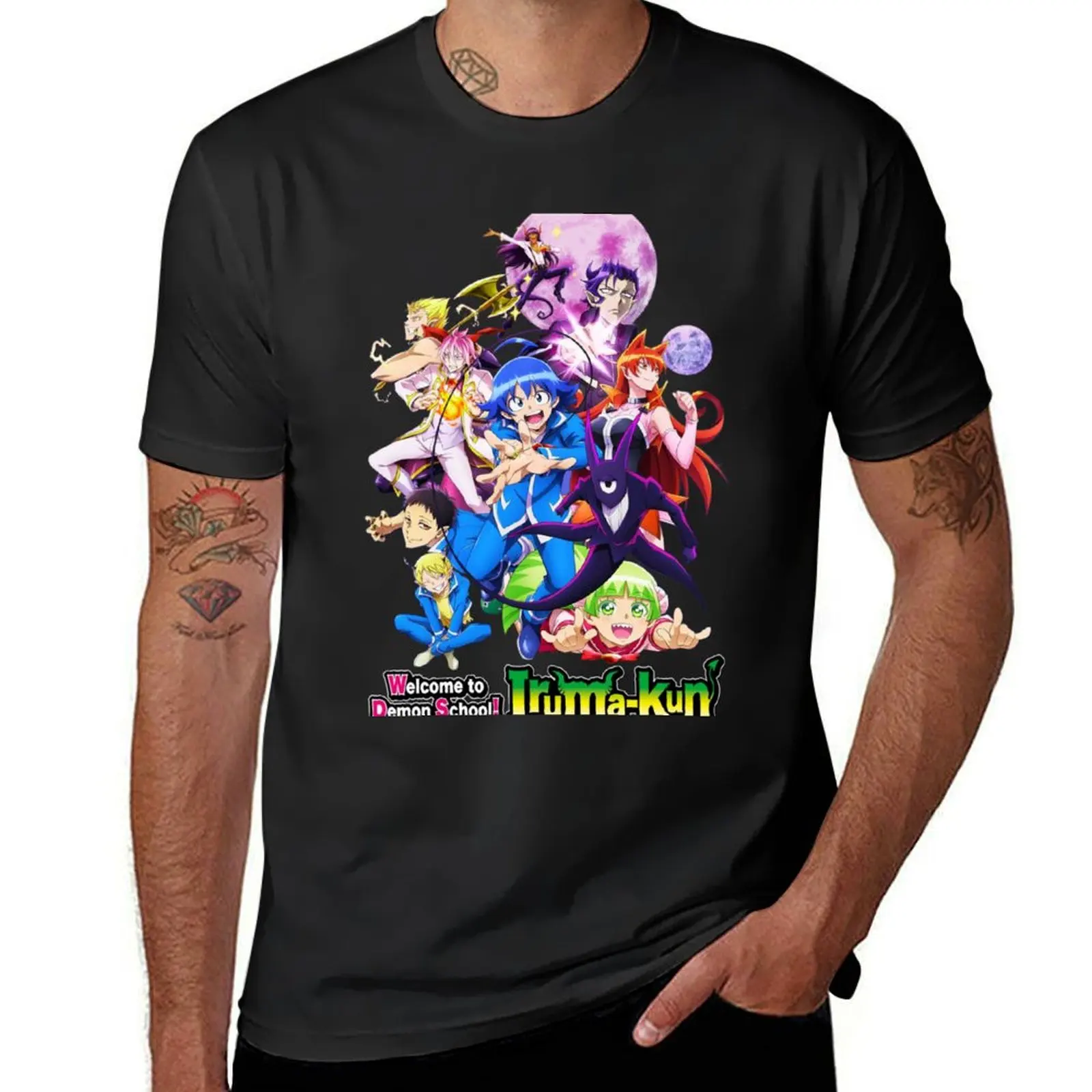 

All Times of Anime Welcome to Demon School Iruma Kun T-Shirt fashion shirts man clothes mens t shirt graphic