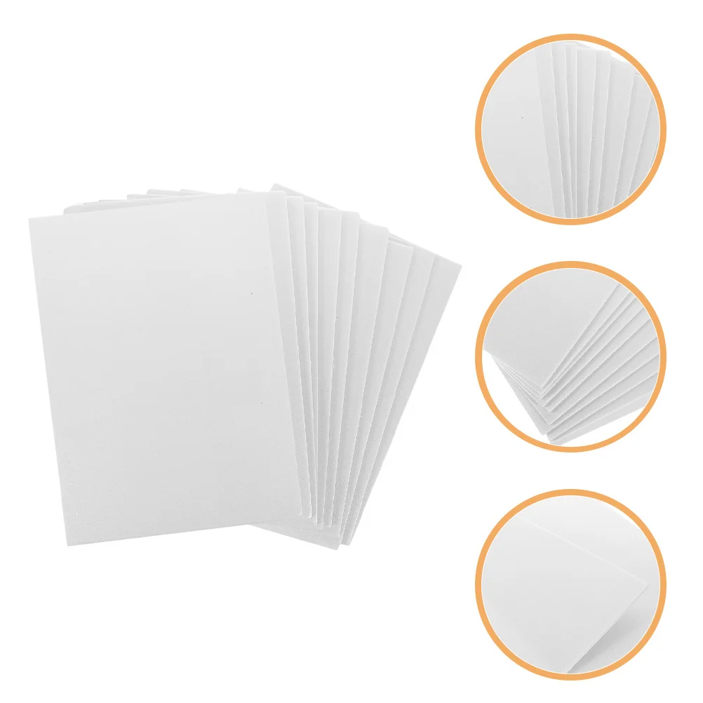 

10 Pcs Children's Drawing Canvas Board Craft Foam Paper Sheets White EVA for Cosplay Kids Supplies Thick Blowing Plastic