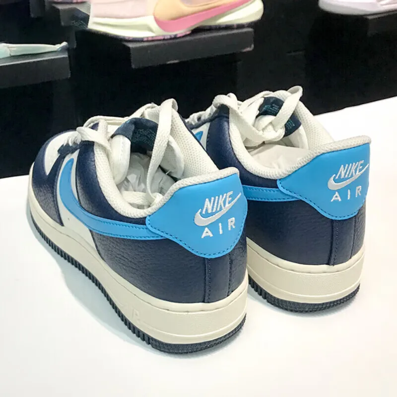 รองเท้าผู้ชาย Nike 2024 ฤดูใบไม้ร่วง AF1 Air Force One All-Match แนวโน้มนักเรียนสบายรองเท้าผ้าใบ Low TOP BOARD รองเท้า HJ9291-478