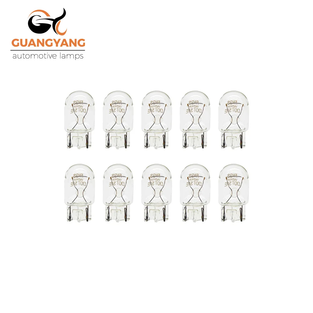 10pcs T20 7443 7440 W21W W21/5W 12v 21W 21/5w Signal Auto Lamps Daytime Running Lights Turn Stop Brake Tail Bulb DRL Bulbs