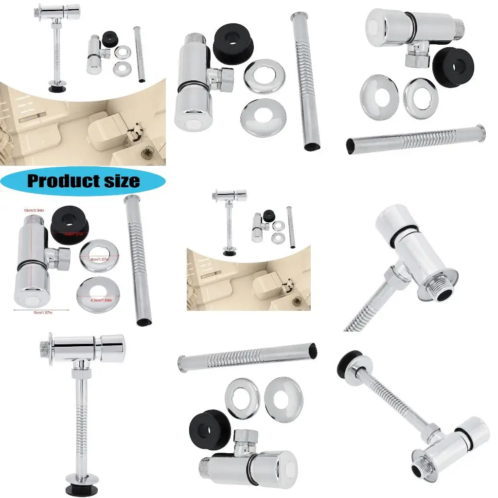  Toilets Urinal Flush Valves Manual Pressure Flush Washer Water Saving Design