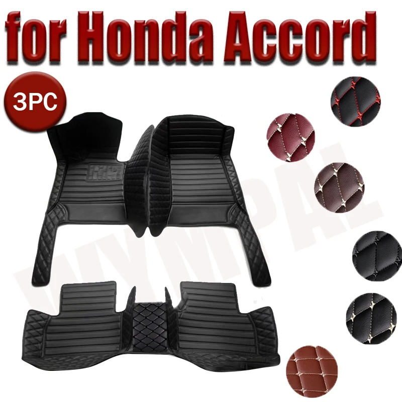 

Car Floor Mats For Honda Accord（10th GEN. Non-hybrid）2018-2021 2019 Custom Auto Foot Pads Automobile Carpet Cover accessories