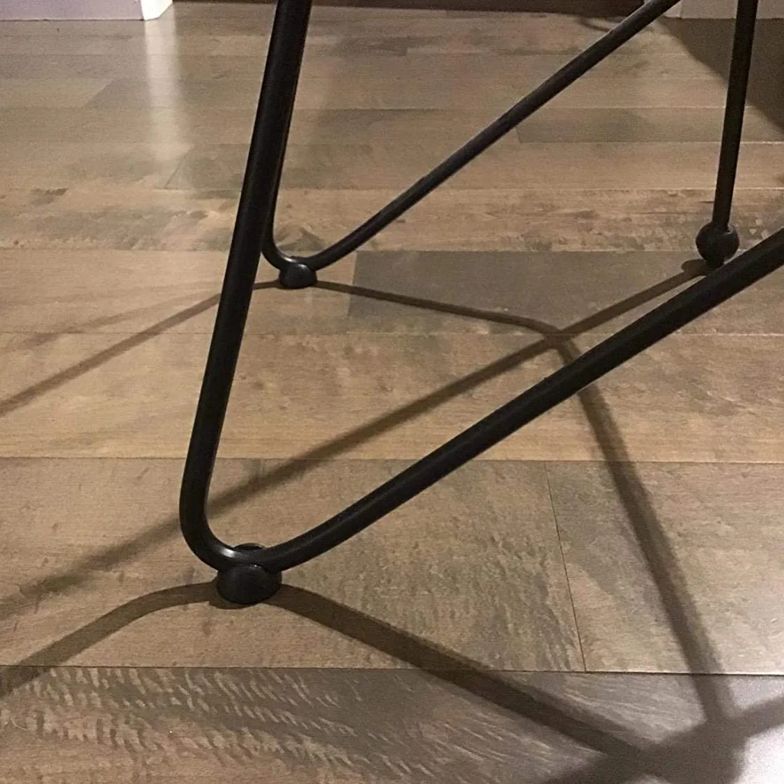 A17G 10 Buah Kaki Pelindung Kaki Jepit Rambut Kaki Meja Kopi Logam untuk 10-12Mm Kaki Meja Jepit Rambut Perlengkapan Furnitur DIY