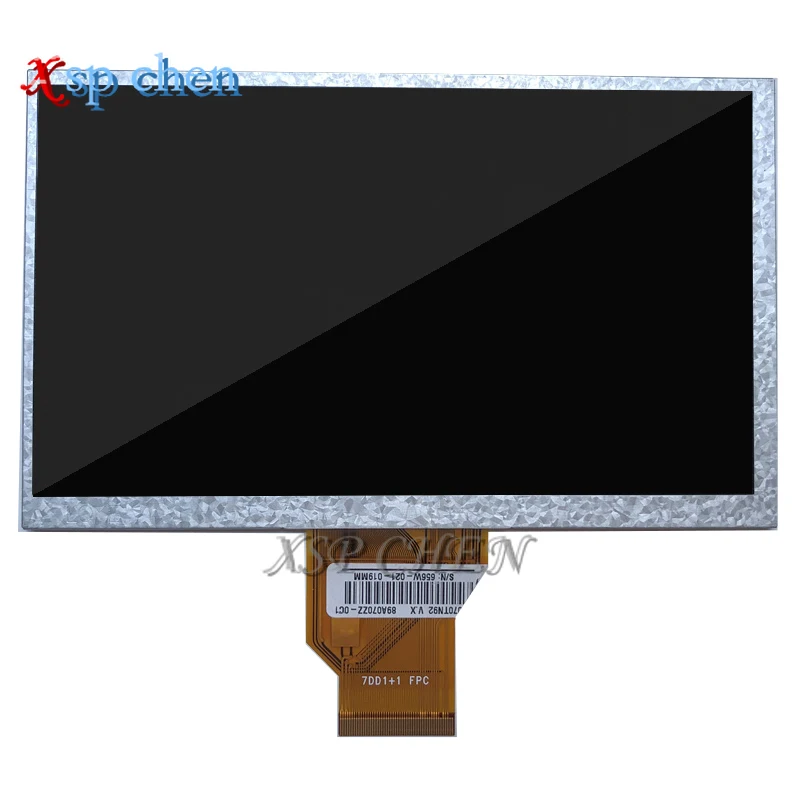 Original 7\'\' inch LCD Display 20000938-30 AT070TN90 v.1 v.x AT070tn92v.1 7DD1+1 FPC AT070TN93 LCD screen display screen