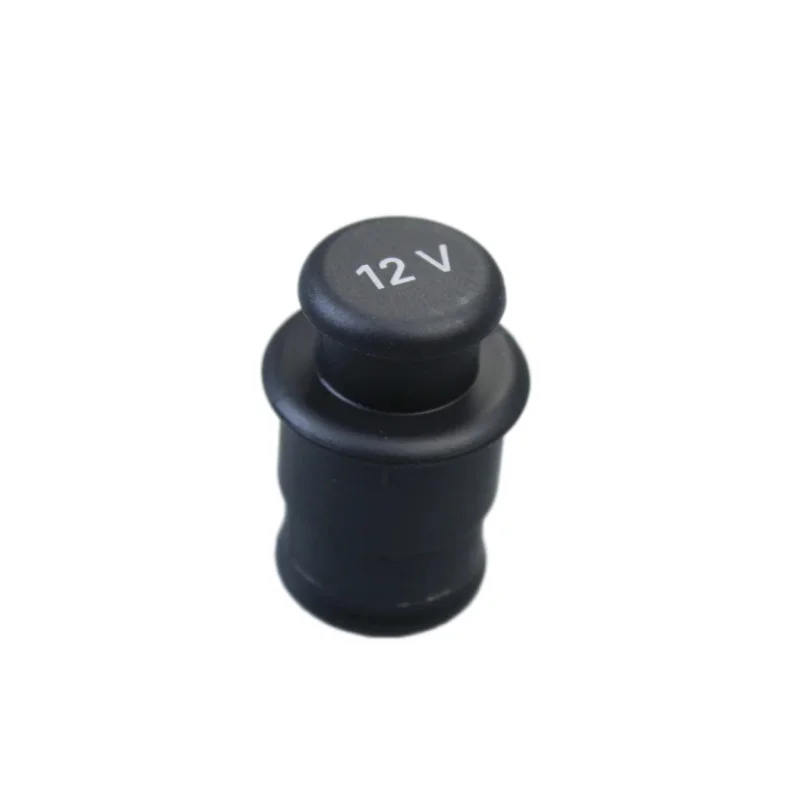 12V Car Cigarette Lighter Dust Cover Anti-block Decor Cap Universal Fit Audi VW BMW Mercedes Benz Interior Decoration Parts