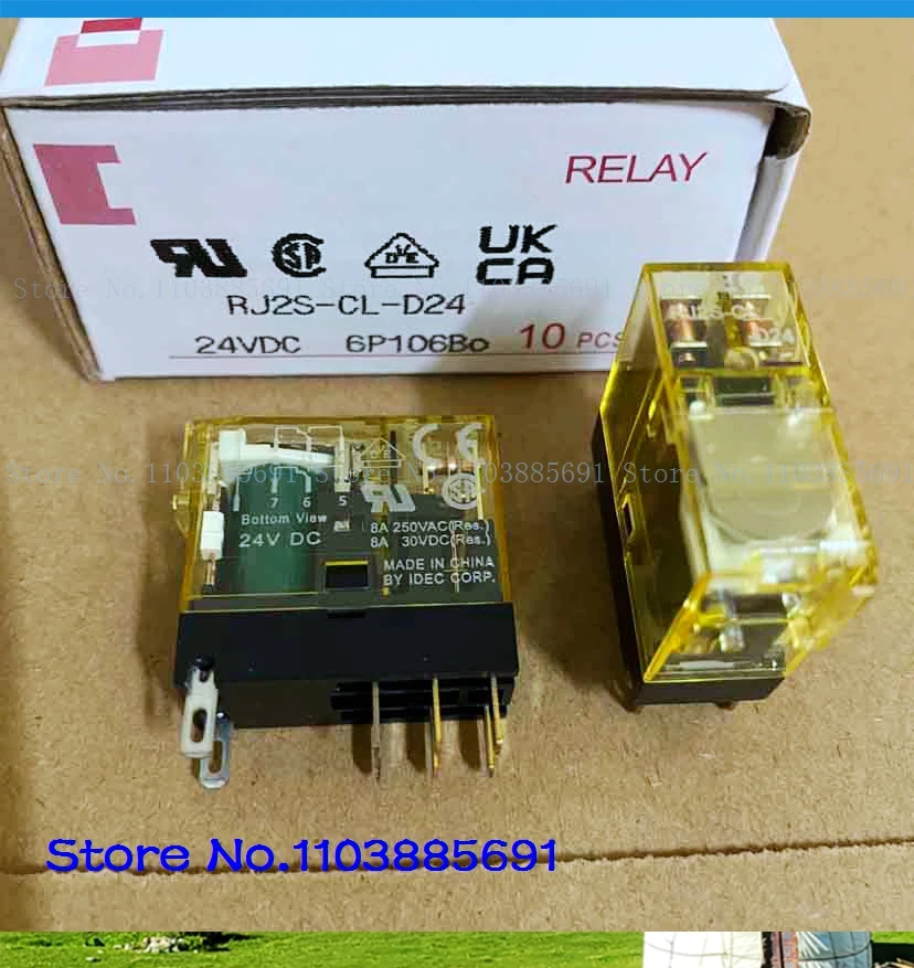 RJ2S-CL-D24 24VDC the base SJ2S-05B 8