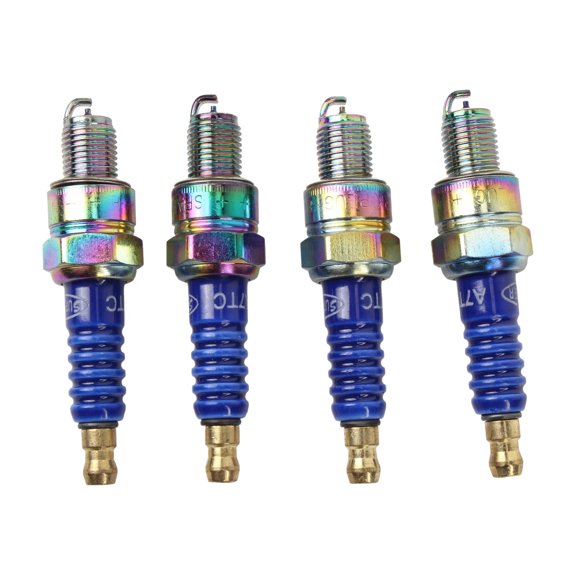 1pc/4pcs A7TC Spark Plug High-Performance Replacement For CD70 CD110 GY6 50cc-150cc ATV Pit Bike Scooter Motorcycle Ignitionv