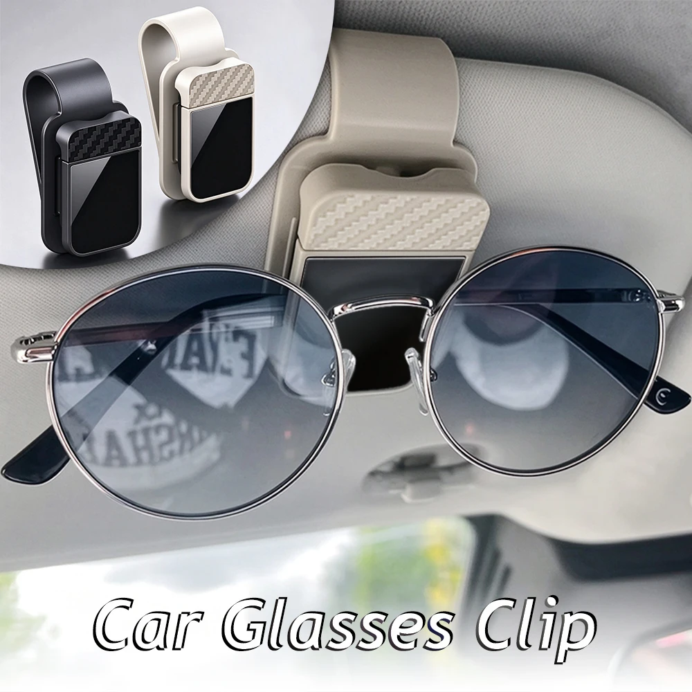 For Mazda 2 3 6 BK BL BM BP GG GH GJ CX-5 CX5 CX3 CX7 CX9 CX30 CX50 CX60 CX80 CX90 MX30 MX5 BT50 Car Carbon Fiber Eyeglass Clip