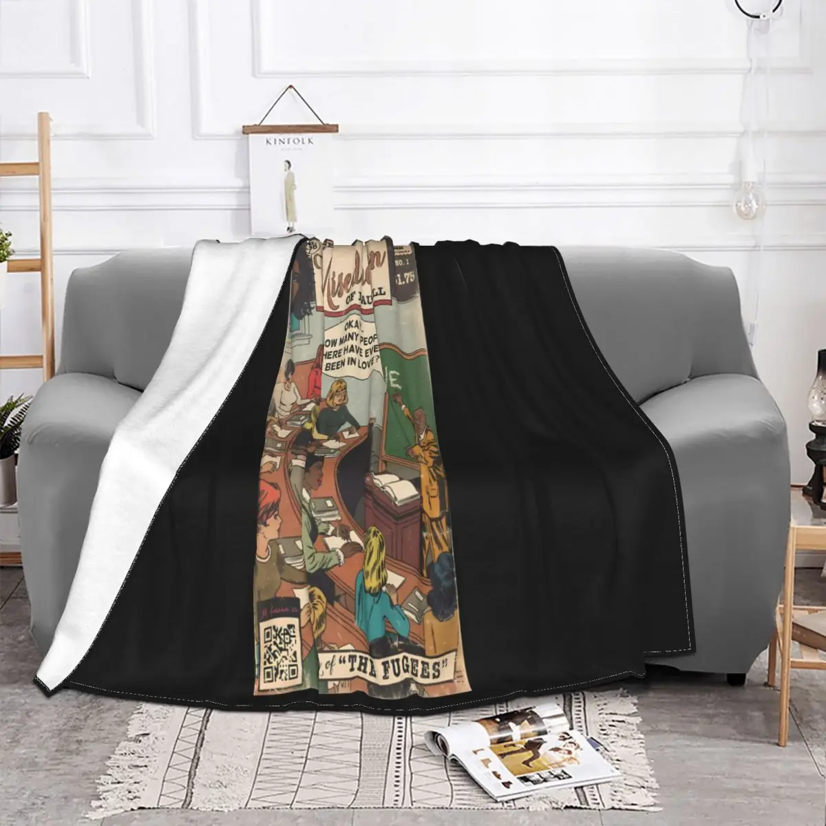 Lauryn Hill Vintage Hip Hop 90S Home Bed Blankets Blankets & Throws Blankets And Throws Throw Blanket