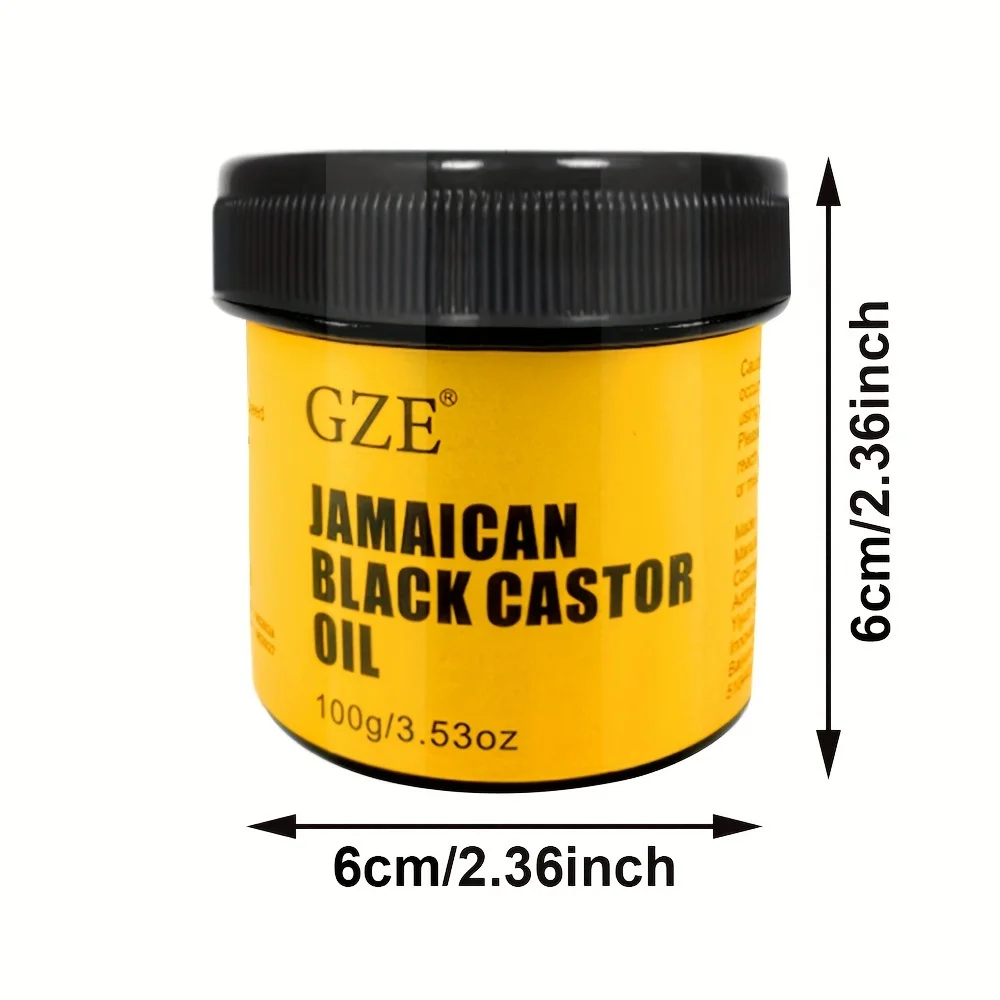 GZE JAMAICAN Black Castor Oil Pure Cold-Pressed for Hair Growth, Skin Moisturizing and Scalp Health - Promoting Thick Hair view 6