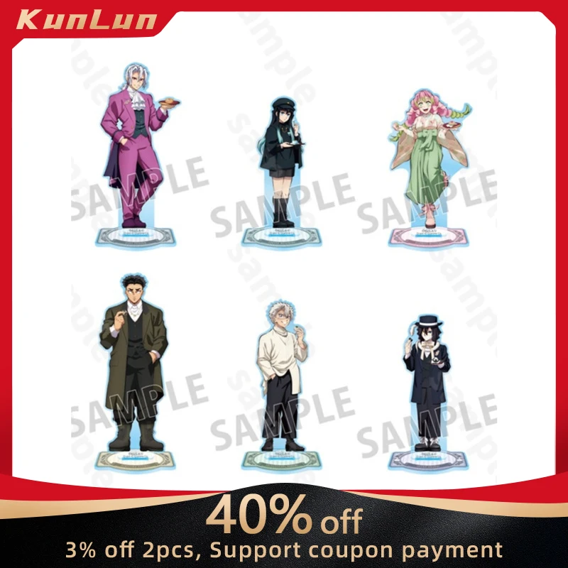 

Demon Slayer Japanese Anime Peripherals Full Acrylic Stand Figure Collectible Desk Ornaments Best Birthday Gift for Girlfriend