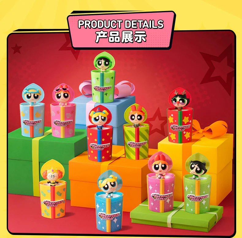 الأصلي POPMART البوب مارت تحلق بنات حفلة مفاجأة سلسلة تمثال صندوق أعمى هدية الطرفية الجدول عرض اللعب العصرية عيد الميلاد