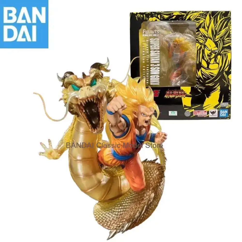 

Оригинальная фигурка Figuarts ZERO EXTRA BATTLE SUPER SAIYAN 3 SON GOKU DRAGON FIST EXPLOSION, эксклюзивное издание, 22,5 см, модель из ПВХ