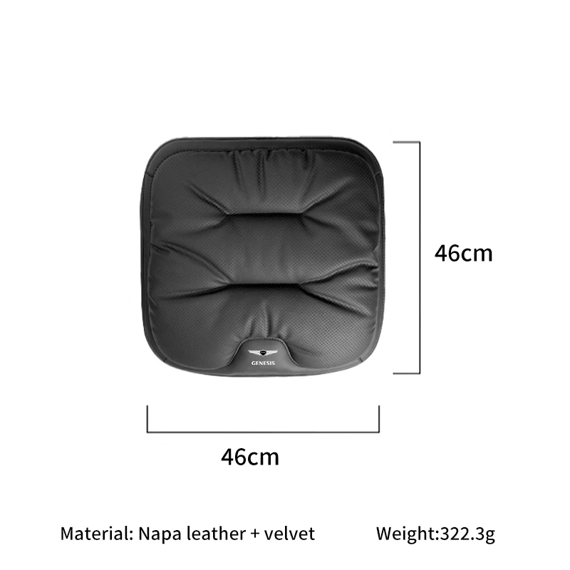 Car Seat Anti-slip Mats Velvet Memory Foam Rebound Cushion For Genesis GV70 GV80 EV BH G80 GV90 2019 2020 2021 2022 2023 G70 G90