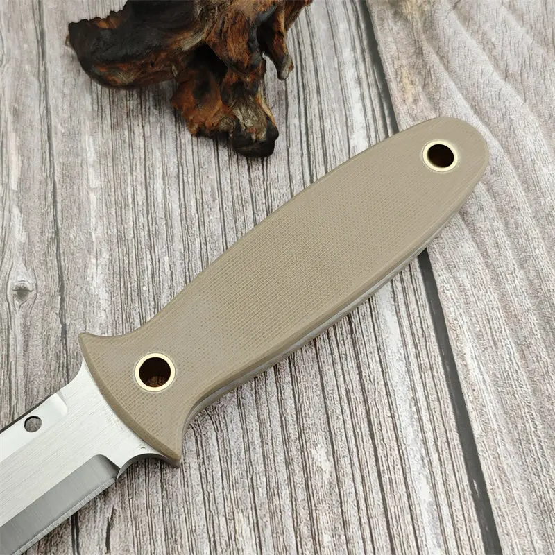 The new FB47GP straight knife, G10 handle D2 handle outdoor camping survival Tactics hunting multi-purpose EDC tool