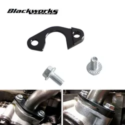 Billet Aluminum Oil Pump Pickup Tube Brace Girdle Brace Hold Down For GEN III IV LS1 LS2 LS3 LS6 Corvette Trans Black FP-1046