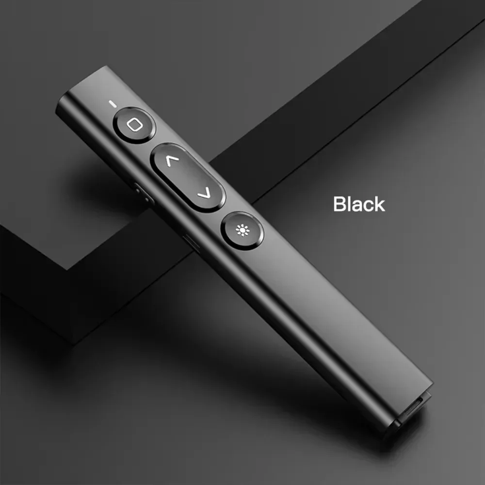 Wireless Page Turning Powerpoint Presentation Pen For PPT Presenter RF Remote Control 2.4GHzUSB Projector Pointer Slide Advancer