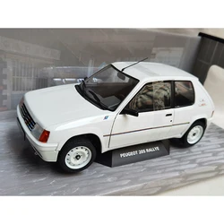 Solido 1:18 Scale P 205 MK1 Car Simulation Alloy Car Model Diecast Toy Collectible Ornaments