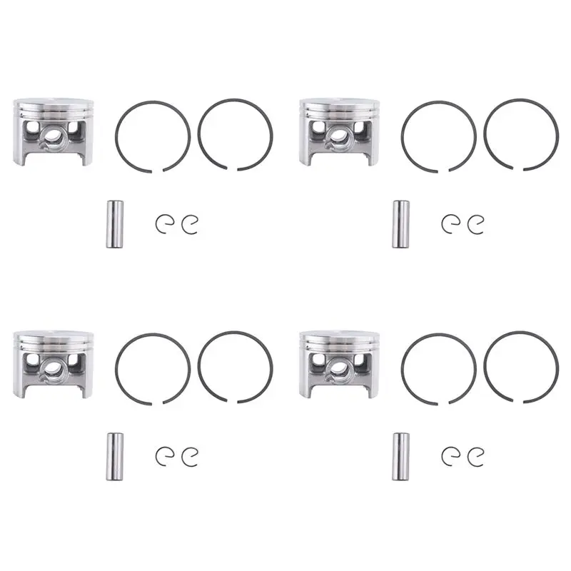 4X For STIHL MS381 Piston Assembly MS381 Piston Assembly Kit PISTON ASSEMBLY