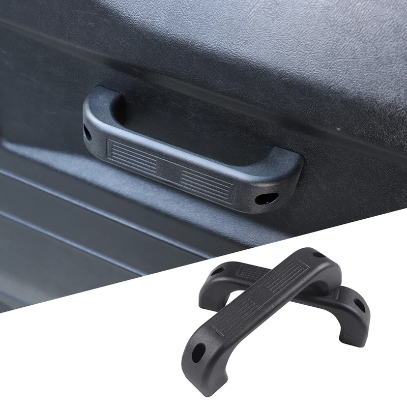 

Black Aluminum Alloy Car Interior Door Handle Trim Accessories For Land Rover Defender 90 110 130 2004-2018 Car Replacement Part