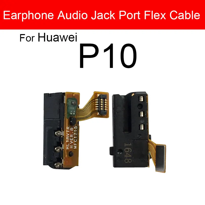 Ear Jack Earphone Audio Port Connector Flex Cable For Huawei P9 P10 Plus P30 P20 P9 Lite Mini P8 Max P7 P6 Replacement Parts