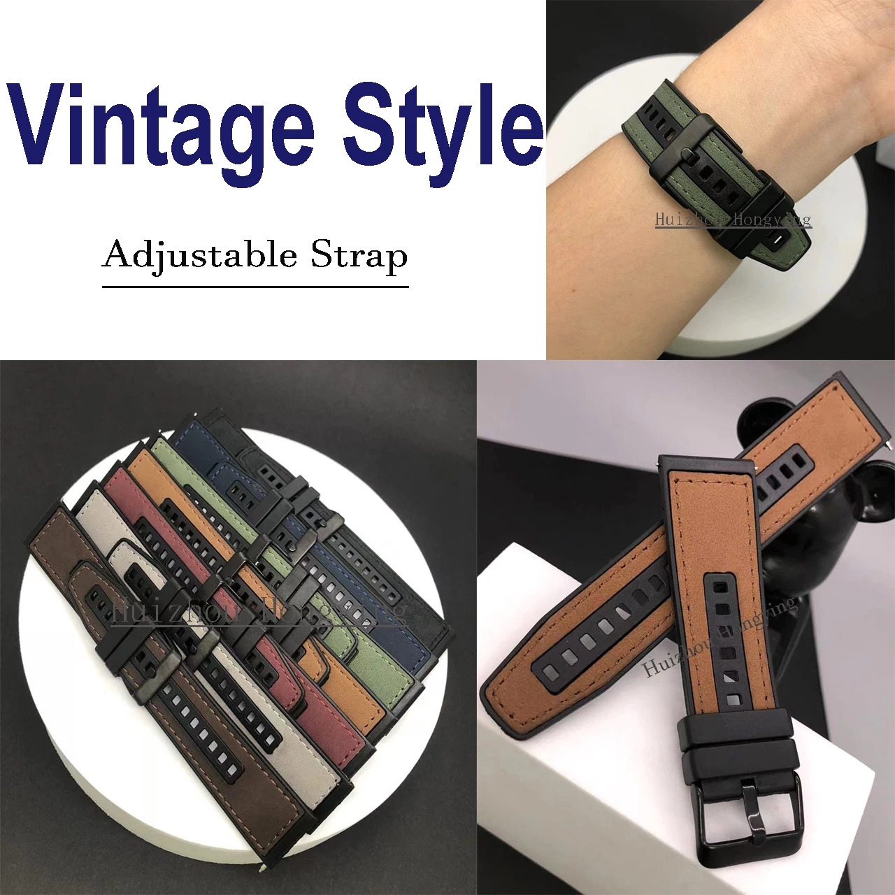 22 mm atmungsaktives Armband für Amazfit Watch Balance 2 GTR 4 3 2 47 mm Sportarmband Kunstleder + Silikon verstellbares Armband