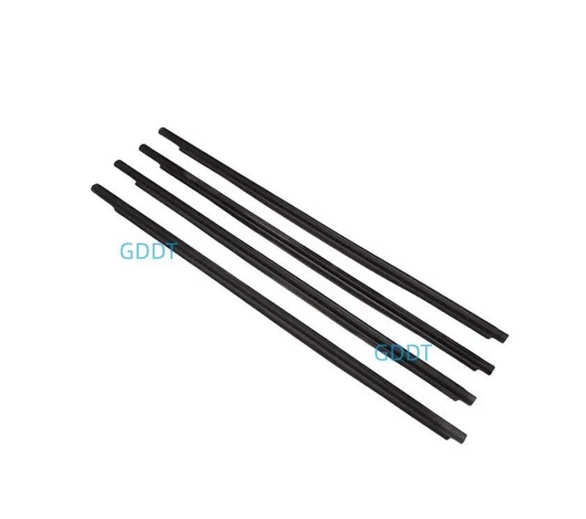 1 Pcs Only Black Outside Window Glass Rubber for Subaru XV 2011-2017 Protector Weatherstrip for Subaru Galss Outer Laminate