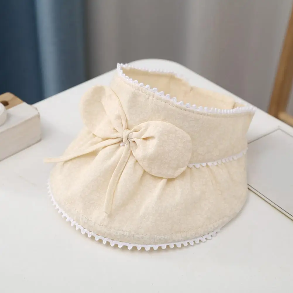 

Chic Girls Summer Hat Fasten Tape Baby Girl Sun Hat Thin Flower Print Kids Sun Hat Anti-UV