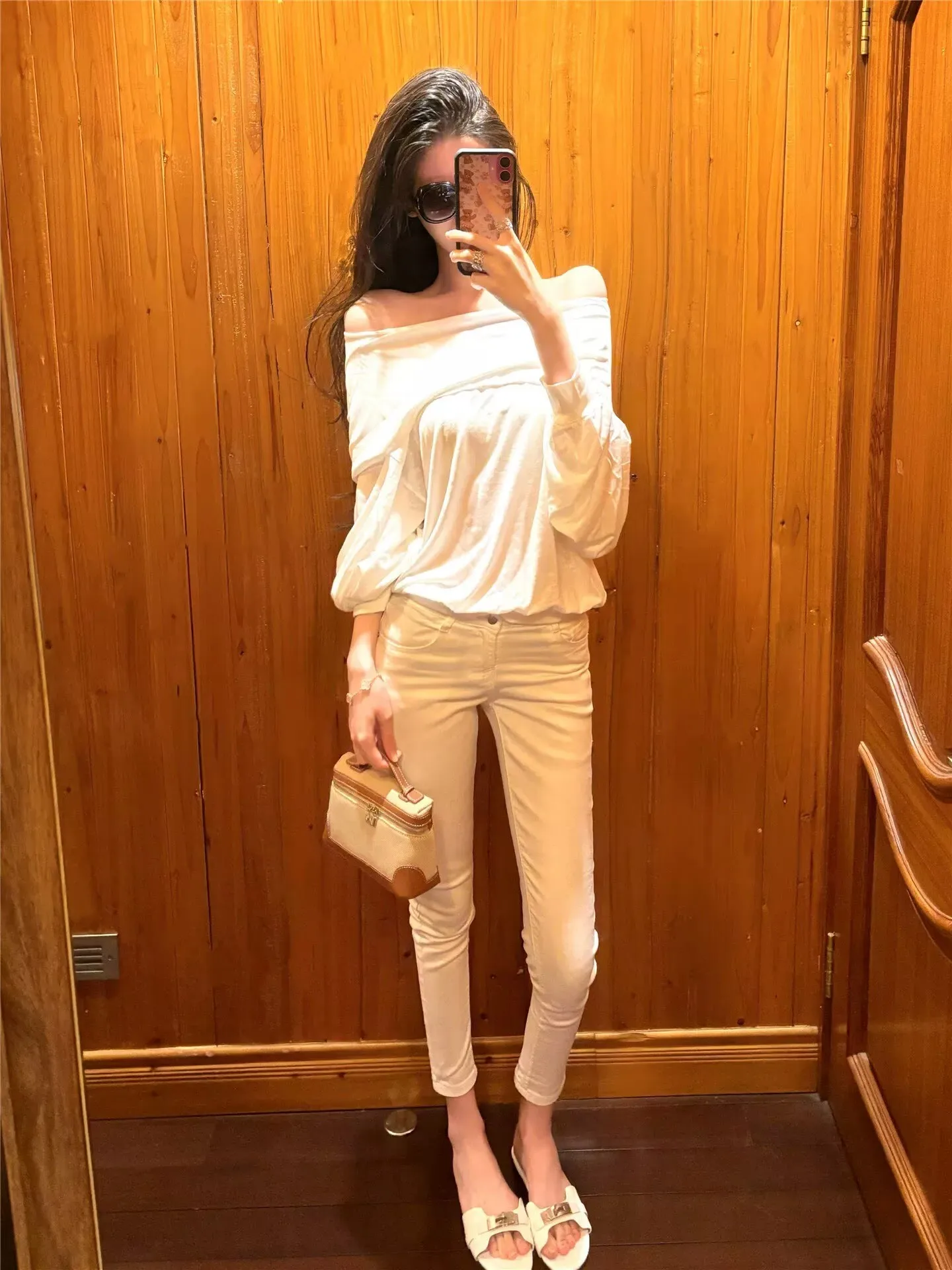 

High Waist Slim Fit Classic Blue Jeans Women's Pencil Pants Tummy Control Legging Stretch Cotton Spring Faion Ladies