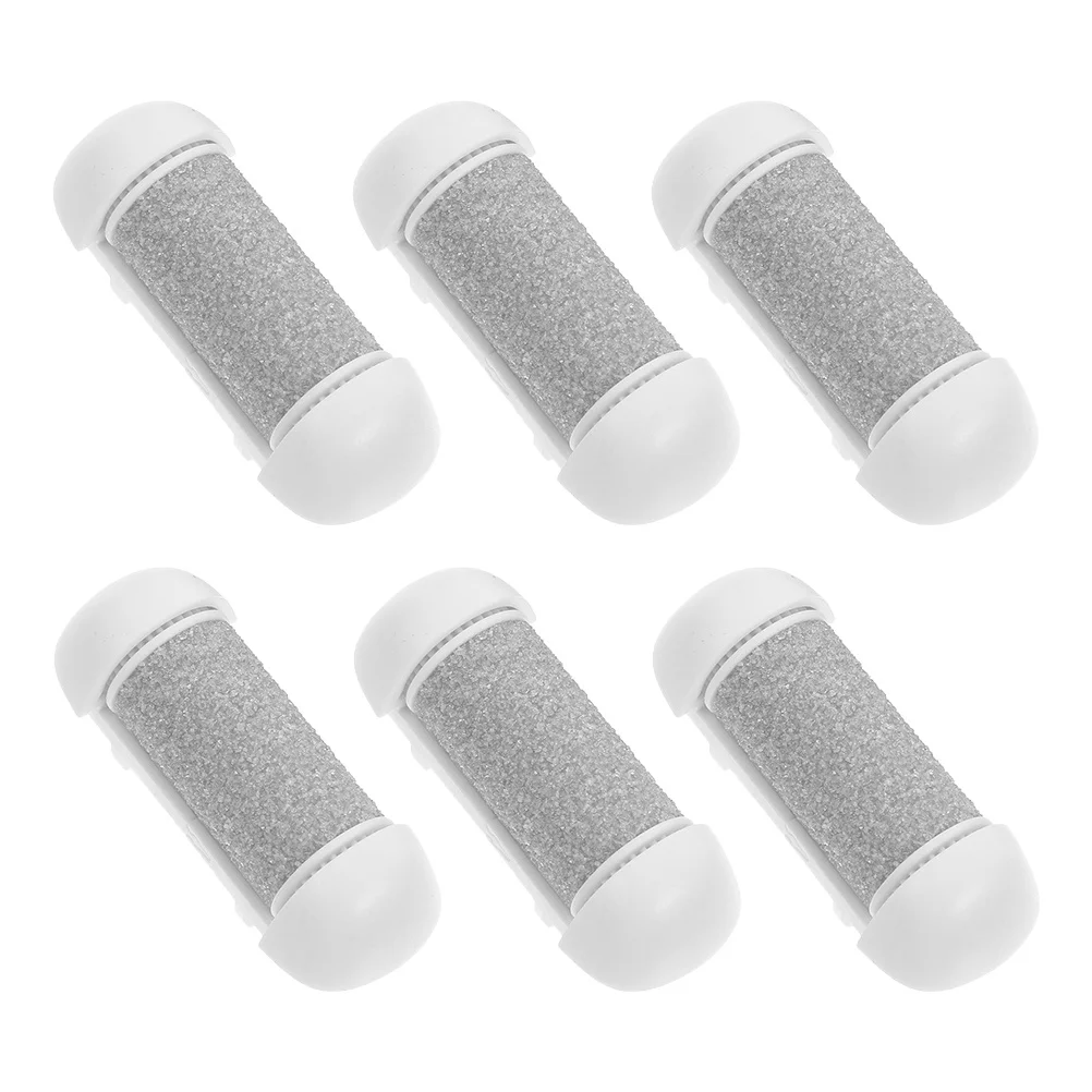 

6Pcs Electric Callus Remover Rollers Coarse Refill - Replacement Foot Grinder Heads for Efficient Callus and Dead Skin Removal