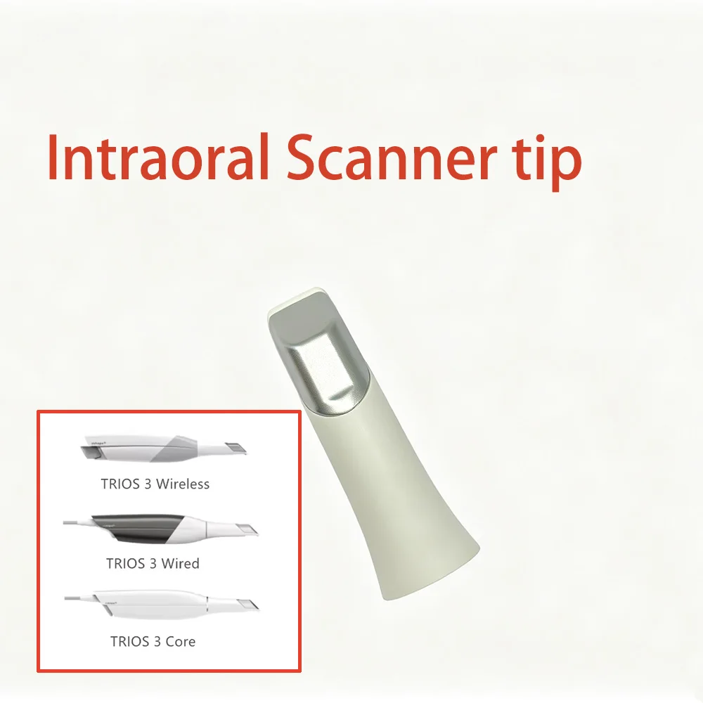 Dental Intraoral Scanner Tips with Mirror for 3Shape TRIOS 3 Wireless/Wired/Core Dental Scanner Accessories