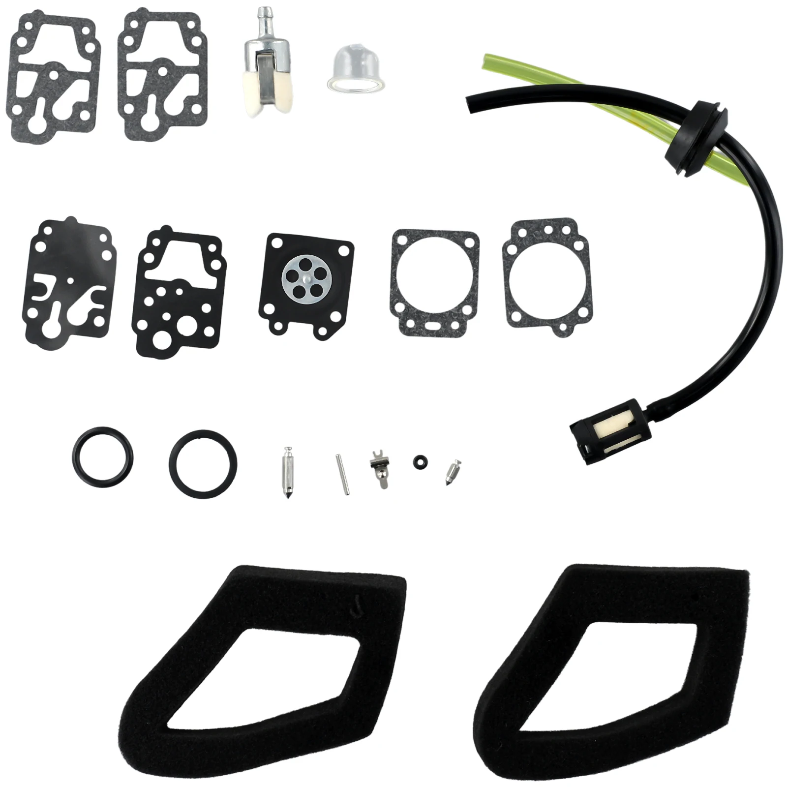 Carburetor Repair Fuel Line Kit For  GX35 GX25 HHB25 HHH25 K20-WY Garden Power Tools Accesoories Household Supplies