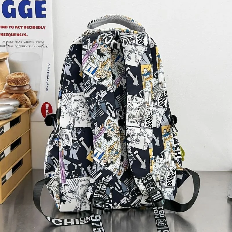 Anime Dragon Ball Mannen Vrouwen Grote capaciteit Graffiti Rugzak Basis- en Middelbare Scholieren Schooltas Mode reistas