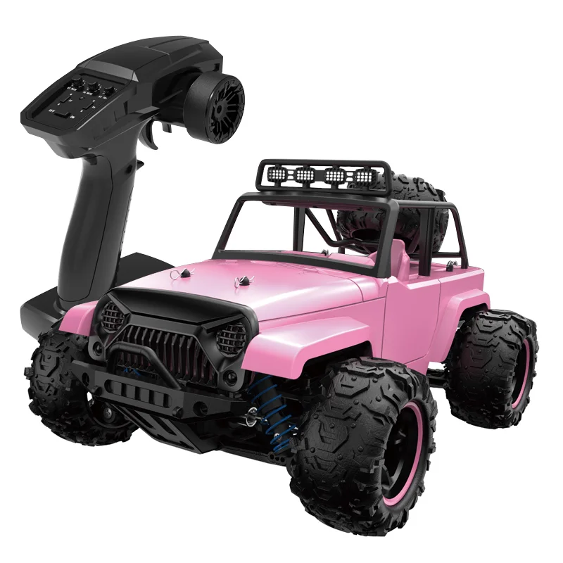 SJY-304E Brushless motor Four-wheel Drive 4CH 50-60km/h High Speed Off Road Rc Race Vehicle Car 1:18 Scale 2.4G Full Proportion